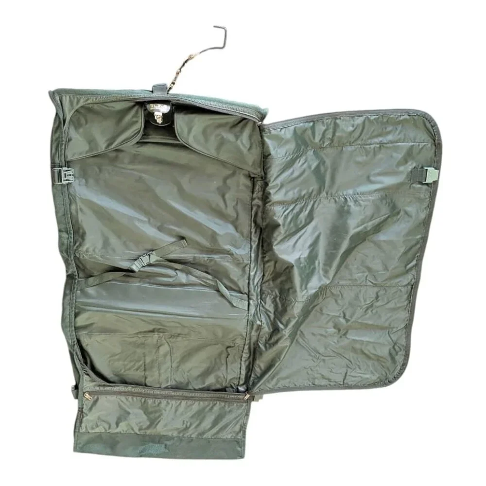 Vintage Green Tumi Hanging Garment Carrier